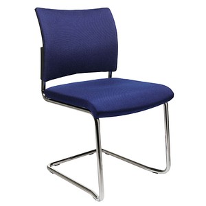 2 Topstar Besucherstühle Visit 20 NV390 G26 blau Stoff 2 Topstar Besucherstühle Visit 20 NV390 G26 blau Stoff von Topstar