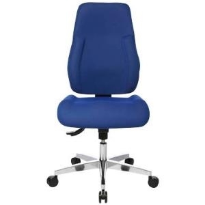 Bürodrehstuhl Point 91 Blau - ohne Armlehnen (PI99GBC6) von Topstar