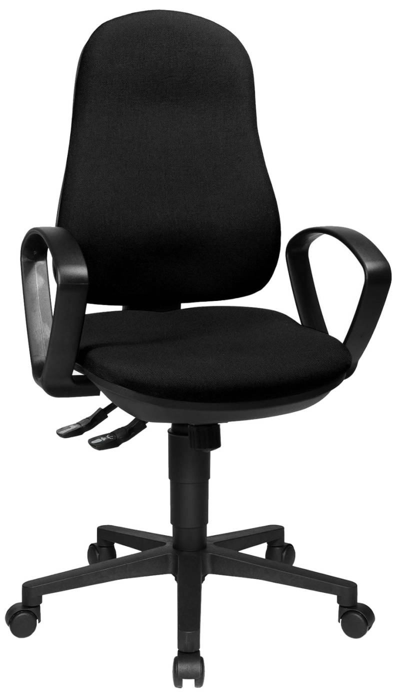 TOPSTAR Bürostuhl Support SY schwarz inkl. Armlehne von Topstar