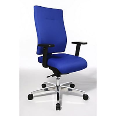 Topstar Bürodrehstuhl PROFI STAR 15, ergonomische Rückenlehne, blau von Topstar