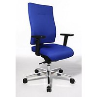 Topstar Bürodrehstuhl PROFI STAR 15, ergonomische Rückenlehne, blau Topstar Bürodrehstuhl PROFI STAR 15, ergonomische Rückenlehne, blau von Topstar