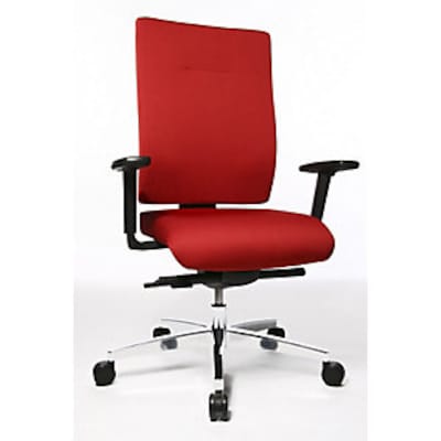 Topstar Bürodrehstuhl PROFI STAR 15, ergonomische Rückenlehne, rot von Topstar