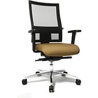 Topstar Bürodrehstuhl SITNESS 60 mit atmungsaktiver Rückenlehne, hellbr./schwarz Topstar Bürodrehstuhl SITNESS 60 mit atmungsaktiver Rückenlehne, hellbr./schwarz von Topstar