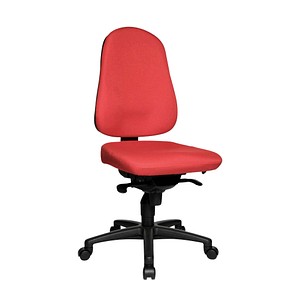 Topstar Bürostuhl Body Balance 50, BAL50T21 Stoff rot, Gestell schwarz von Topstar