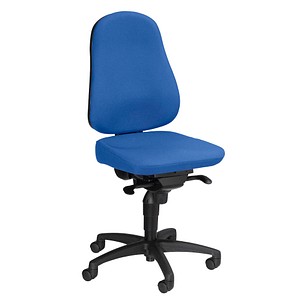 Topstar Bürostuhl Body Balance 50, BAL50T26 Stoff blau, Gestell schwarz von Topstar