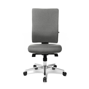 Topstar Bürostuhl Lightstar 20, LS29W0G23 Stoff grau, Gestell alu von Topstar