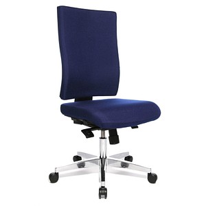 Topstar Bürostuhl Lightstar 20, LS29W0G26 Stoff blau, Gestell alu von Topstar