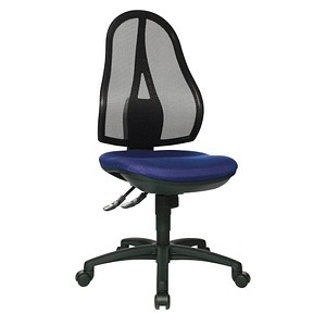 Topstar Bürostuhl Open Point SY, OP200G26 Stoff blau, Gestell schwarz von Topstar