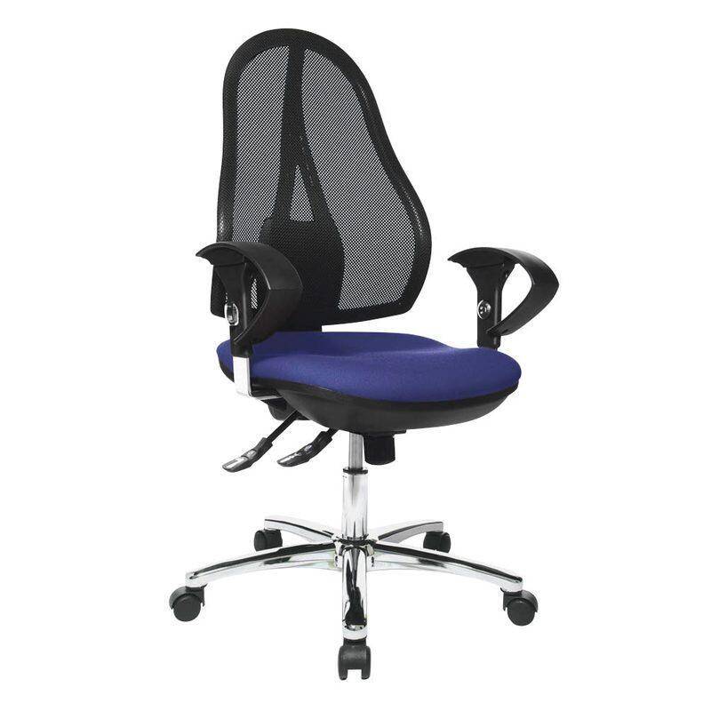 Topstar Bürostuhl Open Point SY Deluxe, OP290U G26 blau, schwarz von Topstar