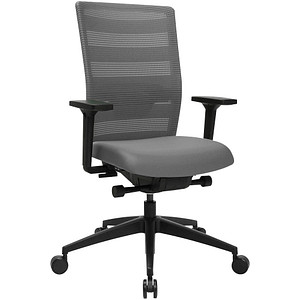 Topstar Bürostuhl Sitness AirWork, PA30O MT3CX3 Stoff grau, Gestell schwarz von Topstar