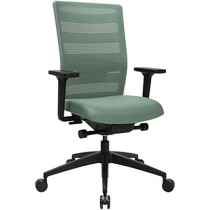 Topstar Bürostuhl Sitness AirWork, PA30O MT5CX5 Stoff grün, Gestell schwarz von Topstar