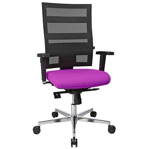 Topstar Bürostuhl Sitness X-Pander Plus, SI959WGT330 Stoff lila, Gestell alu von Topstar