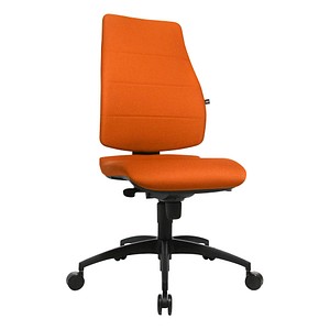 Topstar Bürostuhl Syncro Soft, SN300 T34 Stoff orange, Gestell schwarz von Topstar