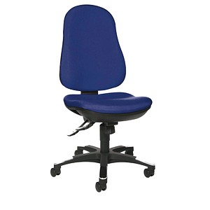 Topstar Bürostuhl Trend SY 10, 9020G26 Stoff blau, Gestell schwarz von Topstar