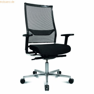 Topstar Drehstuhl NEW ALUART BG19TWW500 schwarz von Topstar