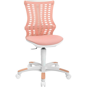 Topstar Kinderdrehstuhl Sitness X Chair 20, FX230CR11 Stoff rosa, Gestell weiß von Topstar