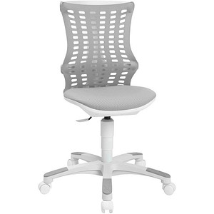 Topstar Kinderdrehstuhl Sitness X Chair 20, FX230CR33 Stoff grau, Gestell weiß von Topstar