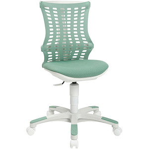 Topstar Kinderdrehstuhl Sitness X Chair 20, FX230CR66 Stoff grün, Gestell weiß von Topstar