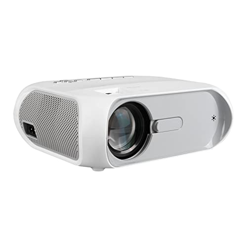Projektor Tragbarer Film-Videoprojektor HD 4K 1080P mit Fernbedienung, kompatibel mit Telefon, Laptop, TV, HDMI, PS für Zuhause im Freien, AC100-240 V Projektor Tragbarer Film-Videoprojektor HD 4K 1080P mit Fernbedienung, kompatibel mit Telefon, Laptop, TV, HDMI, PS für Zuhause im Freien, AC100-240 V von Topyond