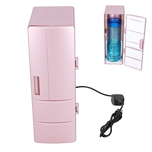 Topyond Mini-Kühlschrank, Kleiner Tragbarer Kühlschrank, Tragbarer USB-Wärmekonservierungs- Und Kühlspeicher-Dual-Use-Kühlschrank Für Zuhause, Schlafzimmer, Auto Topyond Mini-Kühlschrank, Kleiner Tragbarer Kühlschrank, Tragbarer USB-Wärmekonservierungs- Und Kühlspeicher-Dual-Use-Kühlschrank Für Zuhause, Schlafzimmer, Auto von Topyond