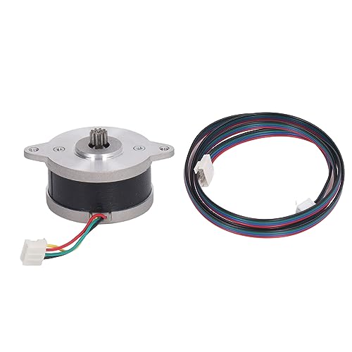 Topyond Pancake Nema 14 Schrittmotor mit Verlängerungskabel, Nema14 Φ36,4 mm x 17,5 mm Extruder-Schrittmotor, kompatibel mit Orbitor/Sherpa-Extrudern von Topyond