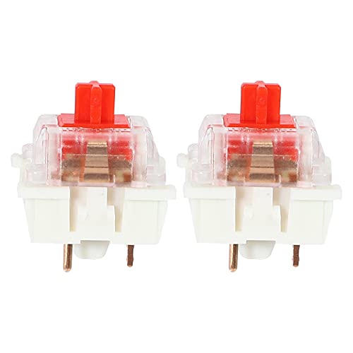 Toranysadecegumy 20 StüCke Kunststoff für Kirschrot 3 Pin MX RGB Mechanische Schalter Tastatur von Toranysadecegumy