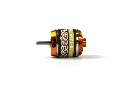 Torcster 191831 Brushless Gold A2836/8-1260 70g Outrunner Zubehörsatz Außenläufermotor Zubehör Torcster 191831 Brushless Gold A2836/8-1260 70g Outrunner Zubehörsatz Außenläufermotor Zubehör von Torcster