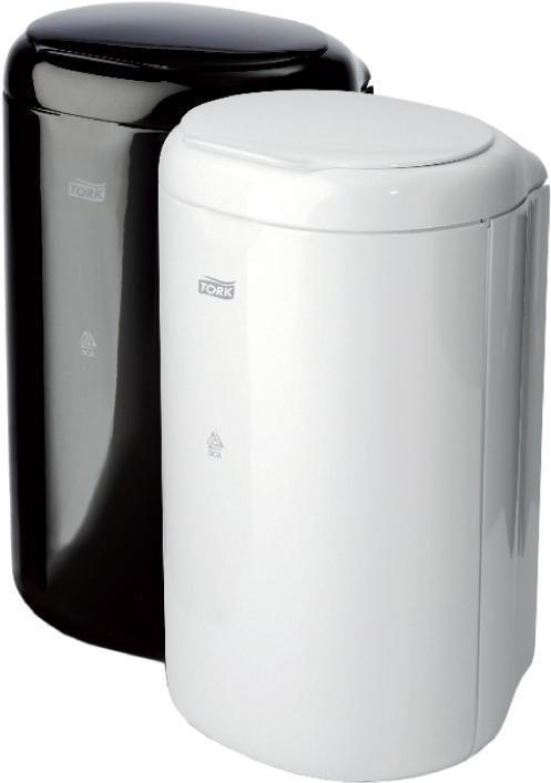 TORK B3 Mülleimer 5,0 l schwarz (564008) von Tork