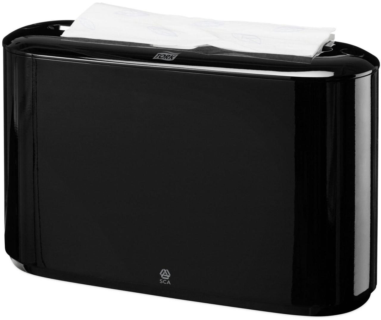 TORK Papierhandtuchspender Elevation Xpress® H2 100 Tücher schwarz TORK Papierhandtuchspender Elevation Xpress® H2 100 Tücher schwarz von Tork