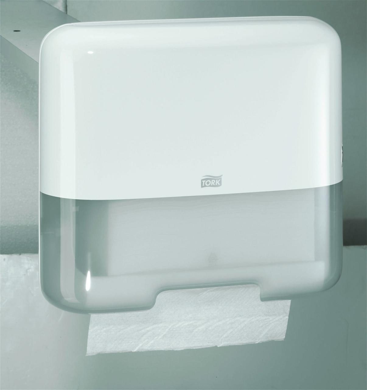 TORK Papierhandtuchspender 300 Tücher weiß TORK Papierhandtuchspender 300 Tücher weiß von Tork