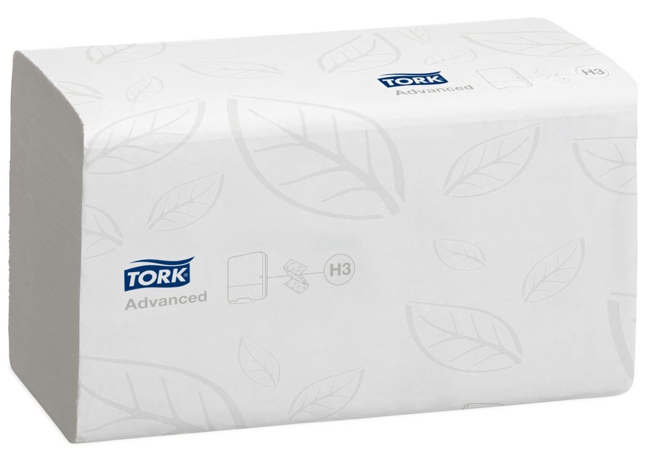 TORK Papierhandtücher H3 Advanced schnellauflösend 2-lagig TORK Papierhandtücher H3 Advanced schnellauflösend 2-lagig von Tork