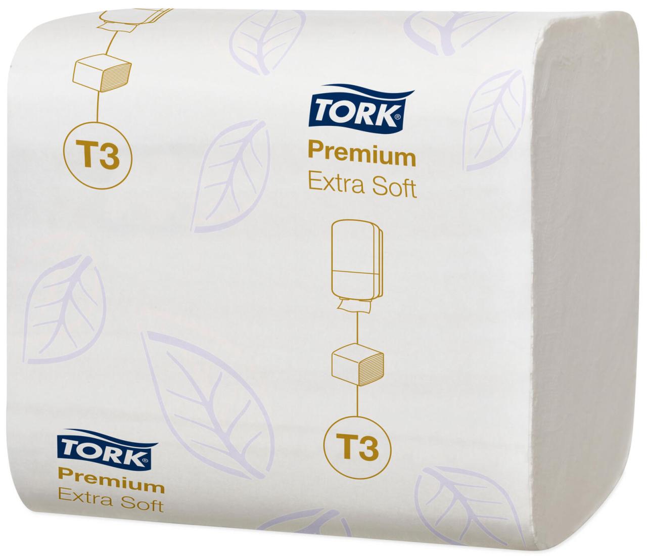 TORK Toilettenpapier Tork Toi-Papier Prem. E-Blatt 2-lagig von Tork