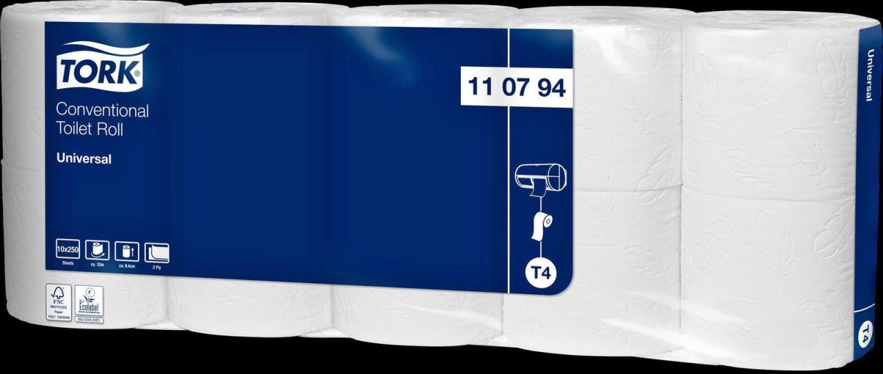 TORK Toilettenpapier T4 Universal 2-lagig TORK Toilettenpapier T4 Universal 2-lagig von Tork