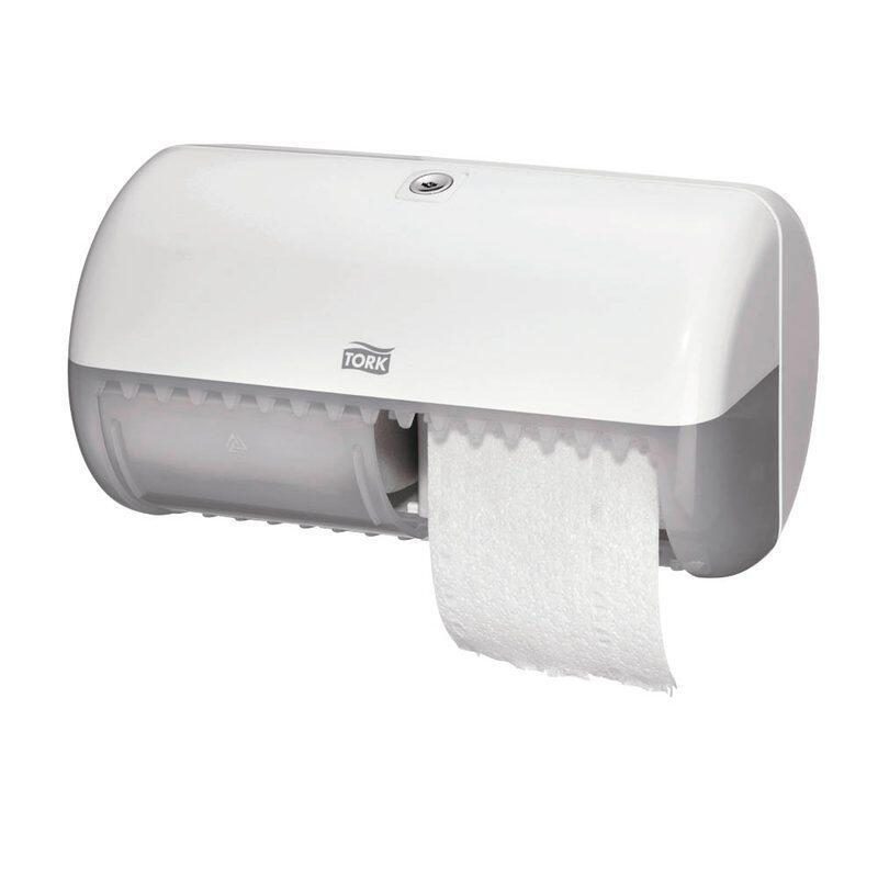 TORK Toilettenpapierspender Elevation T4 2 Rollen weiß TORK Toilettenpapierspender Elevation T4 2 Rollen weiß von Tork