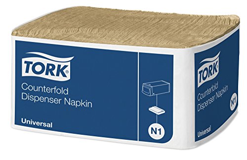 Tork Counterfold Spenderserviette Natur, 24 x 300 Servietten, 478094 Tork Counterfold Spenderserviette Natur, 24 x 300 Servietten, 478094 von Tork
