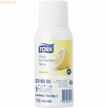 Tork Lufterfrischer Premium Duftpatrone für A1-System Zitrusduft VE=12 von Tork