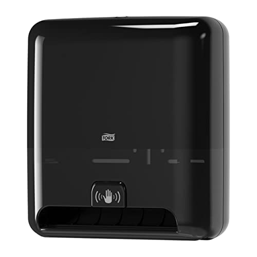 Tork Matic Automatic Roll Hand Towel Dispenser Black H1, Single Sheet Dispensing, Elevation Design, 551108 Tork Matic Automatic Roll Hand Towel Dispenser Black H1, Single Sheet Dispensing, Elevation Design, 551108 von Tork