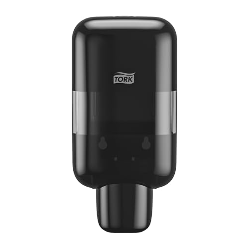 Tork Mini Spender für Seifen und Händedesinfektionsmittel Schwarz S5, geeignet für Schaumseife, Flüssigseife, Gel und Lotion, Elevation Design, 565208 Tork Mini Spender für Seifen und Händedesinfektionsmittel Schwarz S5, geeignet für Schaumseife, Flüssigseife, Gel und Lotion, Elevation Design, 565208 von Tork