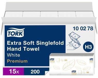 Tork Papierhandtuch Premium 100278 2lagig weiß 3.000 Bl./Pack. 446007900 Tork Papierhandtuch Premium 100278 2lagig weiß 3.000 Bl./Pack. 446007900 von Tork