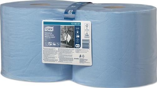 Tork Putztuch 130081 L340xB235ca.mm blau 3-lagig,bedruckt Rl. Tork Putztuch 130081 L340xB235ca.mm blau 3-lagig,bedruckt Rl. von Tork