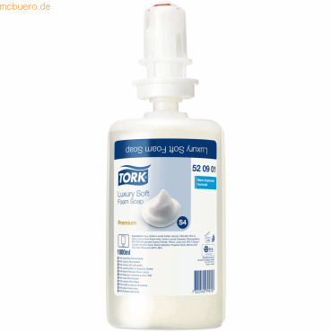 Tork Schaumseife Premium mit Magnolienduft 6x1 Liter von Tork