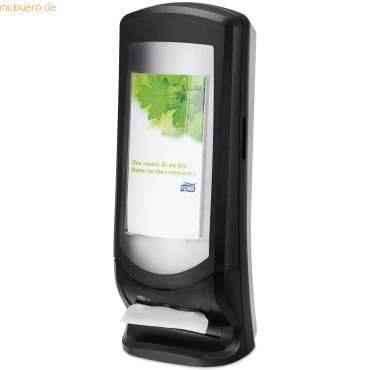 Tork Serviettenspender Xpressnap Steh-/Wandspender Kunststoff schwarz Tork Serviettenspender Xpressnap Steh-/Wandspender Kunststoff schwarz von Tork