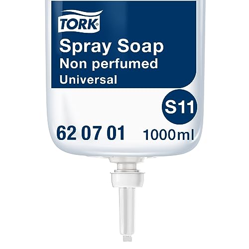 Tork Sprayseife S11, unparfümierte Flüssigseife, 1.000 ml, 620701 Tork Sprayseife S11, unparfümierte Flüssigseife, 1.000 ml, 620701 von Tork