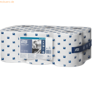Tork Wischtücher M2 20x35cm 1-lagig weiß 6x270m Tork Wischtücher M2 20x35cm 1-lagig weiß 6x270m von Tork