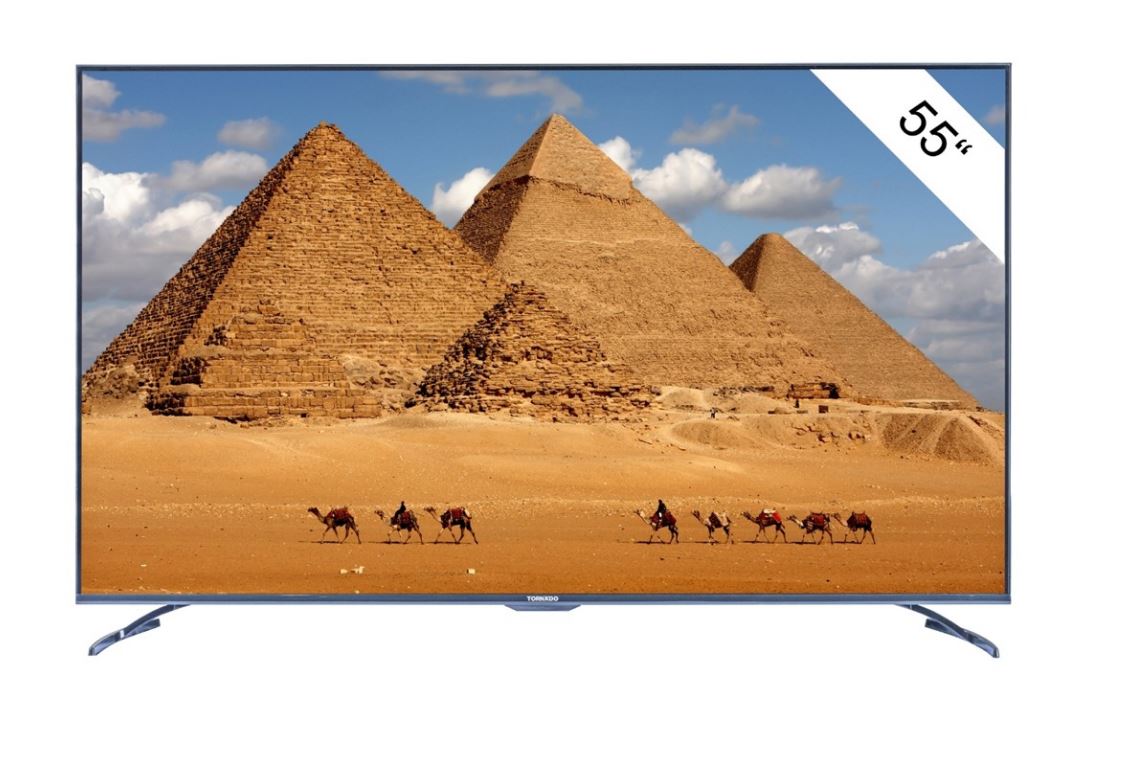 Tornado 55UA3400X 55 Google Smart TV - 4K - Schwarz (55UA3400X) von Tornado