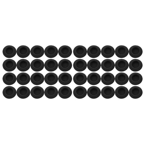 Torsten 2Stück 6 cm Kopfhörer Schwamm Abdeckung, Verdickte Ohr Baumwoll Ohr Baumwoll Schwamm Abdeckung, Schaum Mikrofon Abdeckung von Torsten