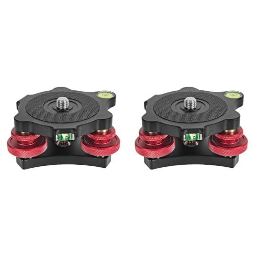 Torsten 2X Stativ-Nivellierungsbasis, NivelliergeräT, Einstellbasis, Schwenken, Nivellierplatte, DSLR-Kamera, Einstelltischbasis Torsten 2X Stativ-Nivellierungsbasis, NivelliergeräT, Einstellbasis, Schwenken, Nivellierplatte, DSLR-Kamera, Einstelltischbasis von Torsten