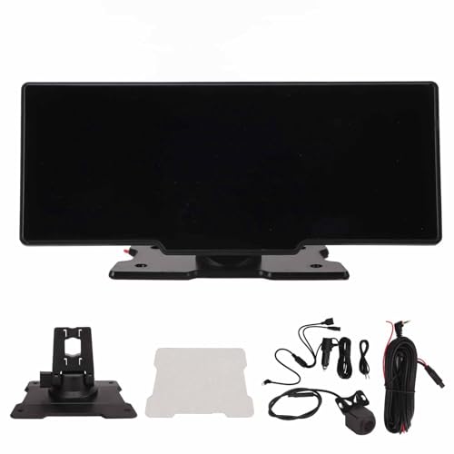 Torvex Autoradio, 25,4 cm (10 Zoll) Touchscreen-Haupteinheit, 2K-Recorder, kabelloses Carplay, Android-Auto-IPS-Display, tragbares Armaturenbrett-Halterungssystem von Torvex