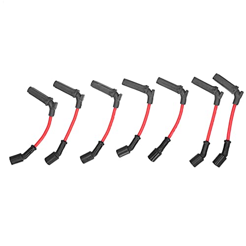 Torvex Zündkerzendrähte, Zündkabel -Set kompatibel mit Express Suburban Silverado, 19297032 Motordrahtkit, 8PCS -Steckanschluss -Set von Torvex