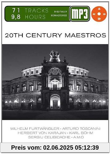 20th Century Maestros-Mp 3 20th Century Maestros-Mp 3 von Toscanini